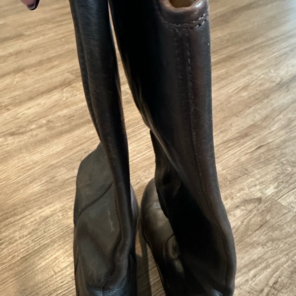 Frye Melissa Button Riding Boots - Picture 4 of 5